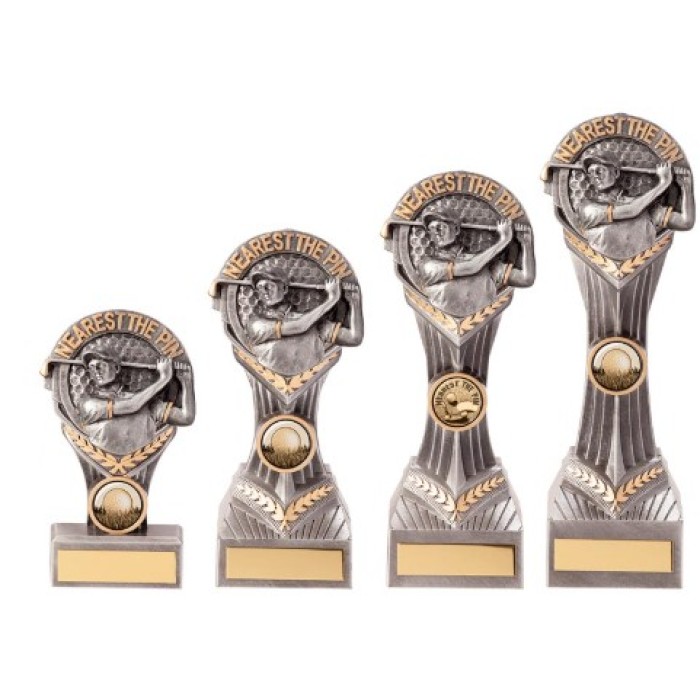 FALCON GOLF NEAREST THE PIN AWARD - 4 SIZES - 14CM TO 24CM